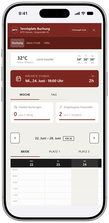 MTV Hernals App — Screenshot